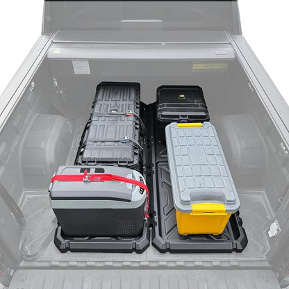 Slide-Out Truck Bed Organizer Tray, Heavy Duty Cargo Storage System - Image 8