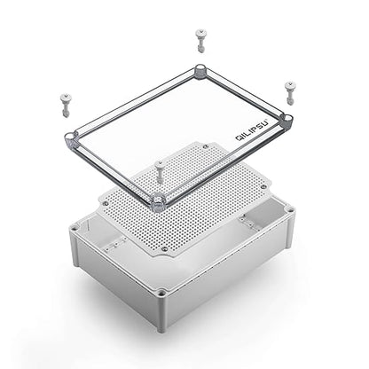 QILIPSU Outdoor Junction Box IP67 Waterproof Project Box ABS Plastic by QILIPSU