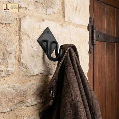 Mystic Colonial Rustic Hand Forged Iron Wall Hook - Image 5