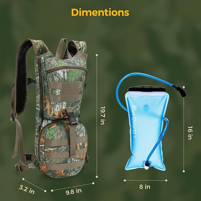 Blue Quartz Hydration Backpack - Image 8