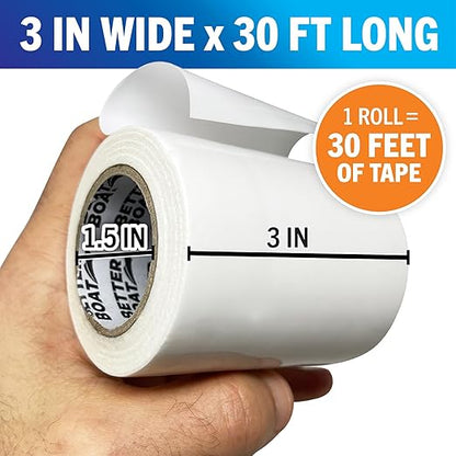 Better Boat Repair Tape for Fabric and Vinyl 30ft x 3in, Heavy Duty - Image 4