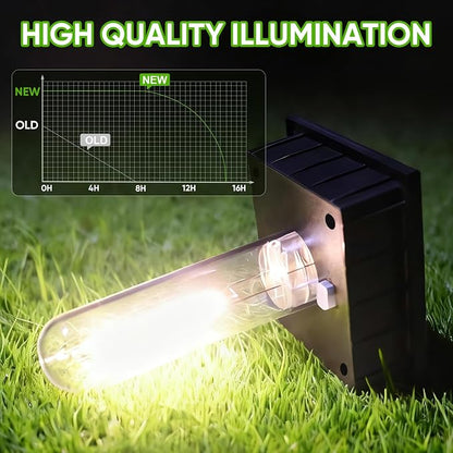 8 Pack Solar Pathway Lights Outdoor, IP65 Waterproof - Image 4