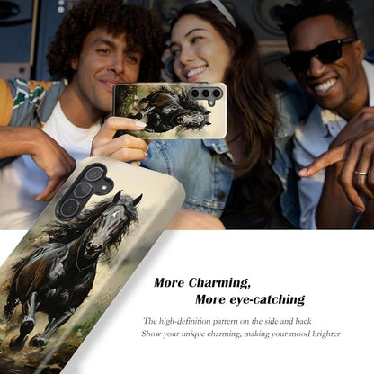 Compatible for Samsung Galaxy S25 FE 5G Case, Dual Layer Heavy Duty 2 in 1 - Image 3