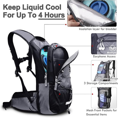 Mothybot Insulated Hydration Backpack Pack - Image 4