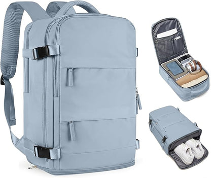 coofay Large Travel Backpack For Women Men Airline Approved Carry On Backpack by coofay