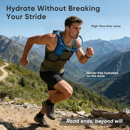 2L Hydration Bladder, Leak-Proof TPU Water Reservoir - Image 6