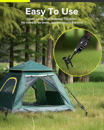 1/4" Ratchet Tie Down Straps, Heavy Duty Kayak Pulley System - Image 6
