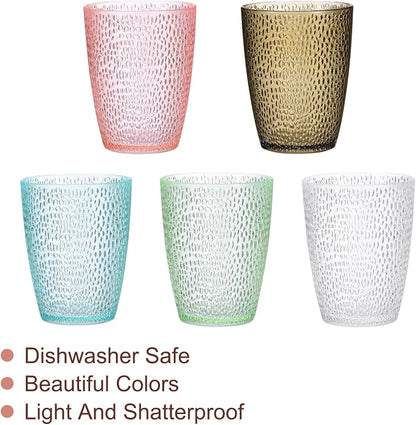 uxcell 10oz Acrylic Drinking Glasses - Image 3