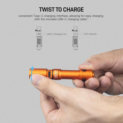 ThruNite Archer Mini Pocket EDC Pen Flashlight, USB-C Rechargeable Mini LED - Image 9