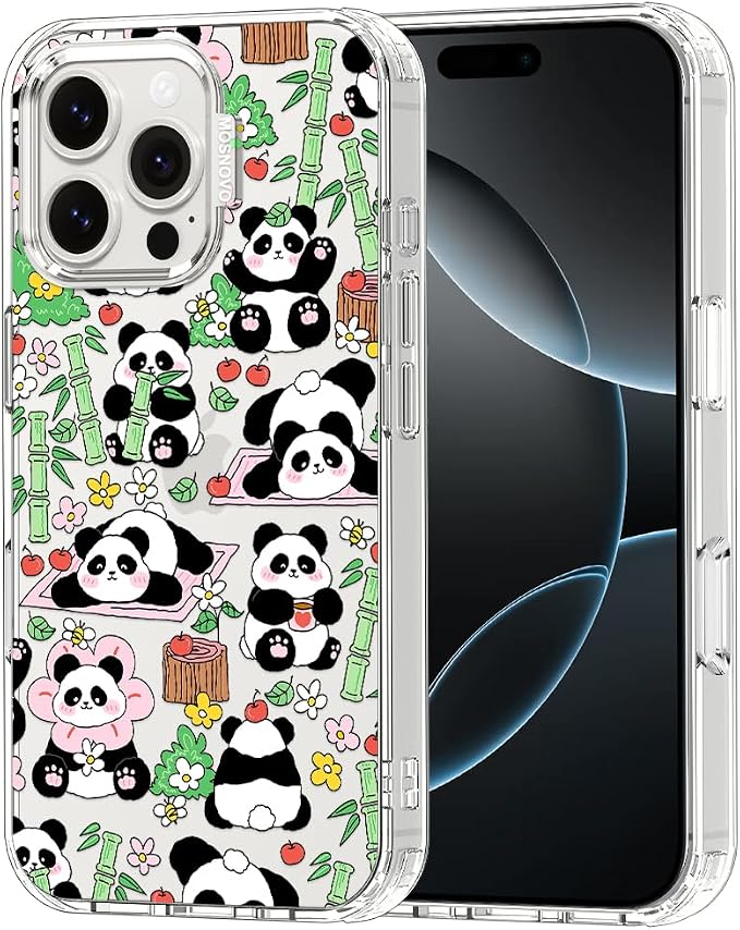 MOSNOVO for iPhone 16 Pro Max Case, Shockproof Military-Grade Protection 6.6ft by Mosnovo