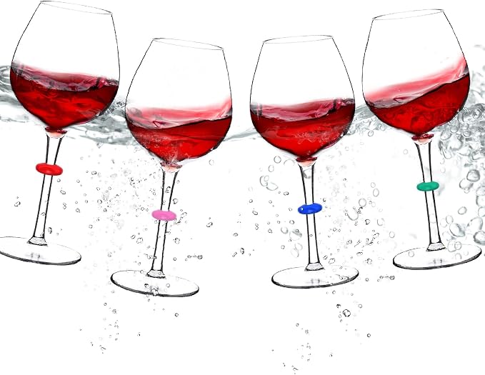 Floating Wine Glasses for Pool by Crayline