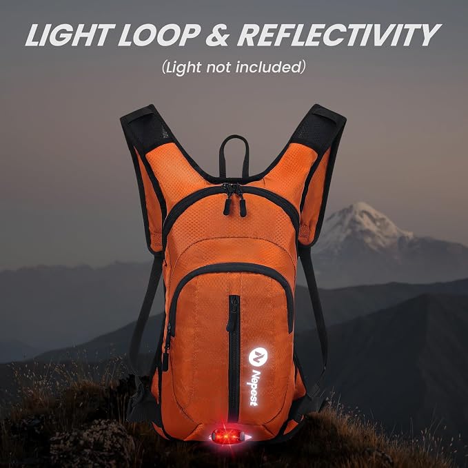 Nepest Hydration Pack Backpack for Women & Men, Lightweight Water Backpack - Image 2