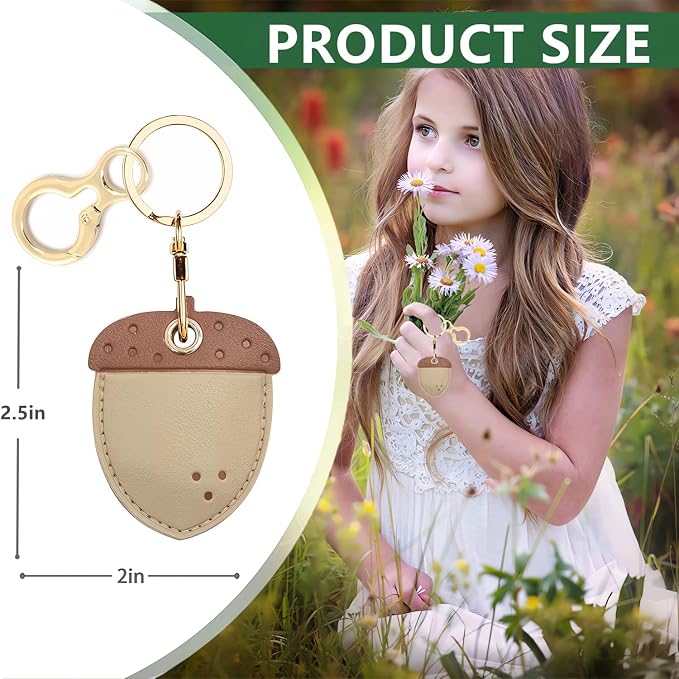 Leather Keychain Holder Case Compatible - Image 2