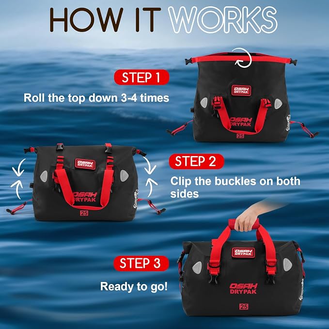 OSAH DRYPAK Waterproof Duffel Bag - Image 5
