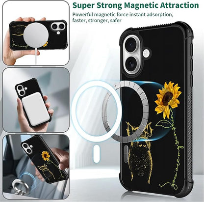 for iPhone 17 Case, for MagSafe Graphic Design for Girl Boy Soft Silicone Hard - Image 5