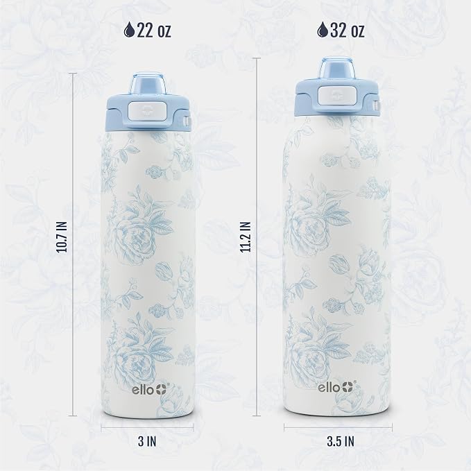 Ello Pop & Fill 22oz Stainless Steel Water Bottle - Image 7