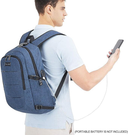Tzowla Travel Laptop Backpack Water Resistant Anti-Theft Bag - Image 6