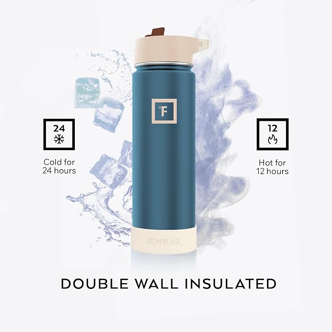 IRON °FLASK Camping & Hiking Hydration Flask - 22 oz Dream Sunset - Image 4