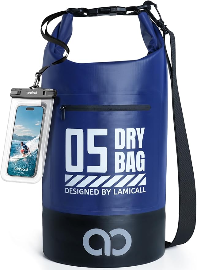 Lamicall Small Dry Bag, Waterproof Bag - 5L/10L/20L/30L/40L Water Proof Bag by Lamicall