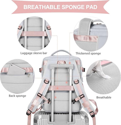 coowoz Travel Backpack For Women Men Airline Approved, Carry On Backpack - Image 5