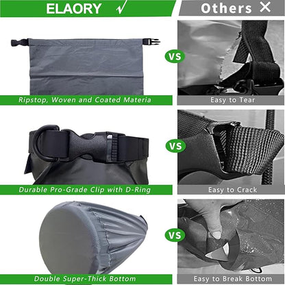 Waterproof Dry Bags 3 Pack - Image 4