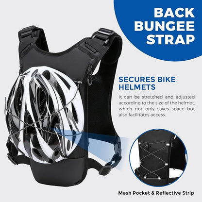 Criuage USA Original Patent Running Hydration Vest Backpack, Lightweight Chest - Image 4