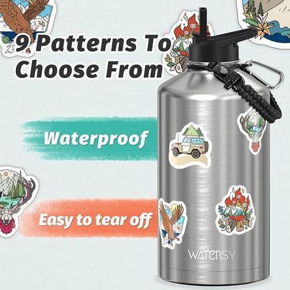 1 Gallon Water Bottle Insulated, BPA Free&Leak Proof, 128oz Stainless Steel - Image 4