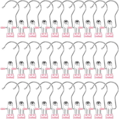 Boot Hangers for Closet, Hanging Clips Laundry Hooks Clothes Pins Closet Hanger by MECHEER