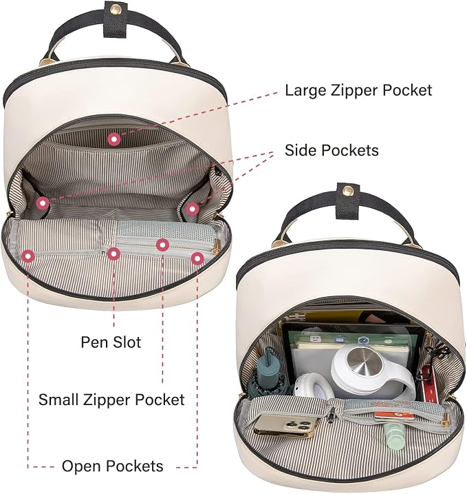 LOVEVOOK Laptop Backpack for Women Men, 17.3 Inch Laptop Bag - Image 4