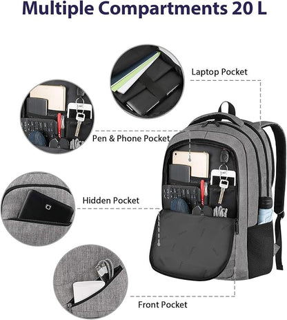 MATEIN Laptop Backpack 15.6 Inch, 20 L Personal Item Bag Airport Approved - Image 5