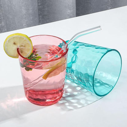 BPA-Free Plastic Tumblers 6 Pack | Reusable Dishwasher Safe | Stackable - Image 4