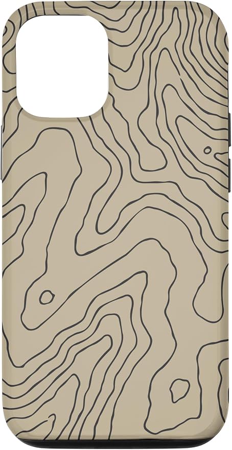 Coyote Country Guide Lines Topographical Contour Map Case by Unknown