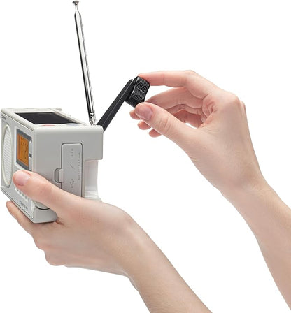 C. Crane CCRadio Solar with Bluetooth Receiving, Emergency Crank NOAA Weather - Image 3