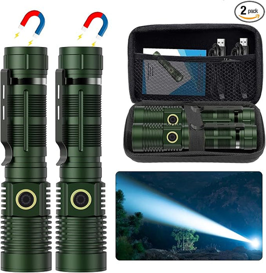 Small Tactical Flashlights High Lumens by Hoxida