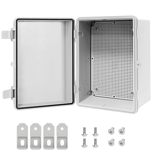 Junction Box ABS Plastic IP65 Waterproof Dustproof Universal Electrical by LMioEtool