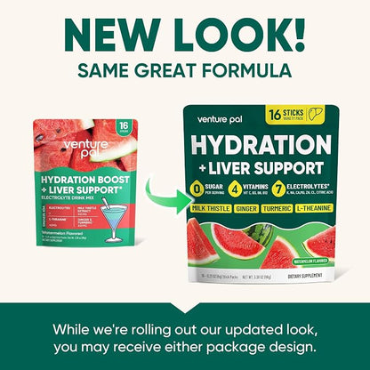 Venture Pal Hydration Packets + Liver Support- Liquid Daily IV Electrolyte - Image 9