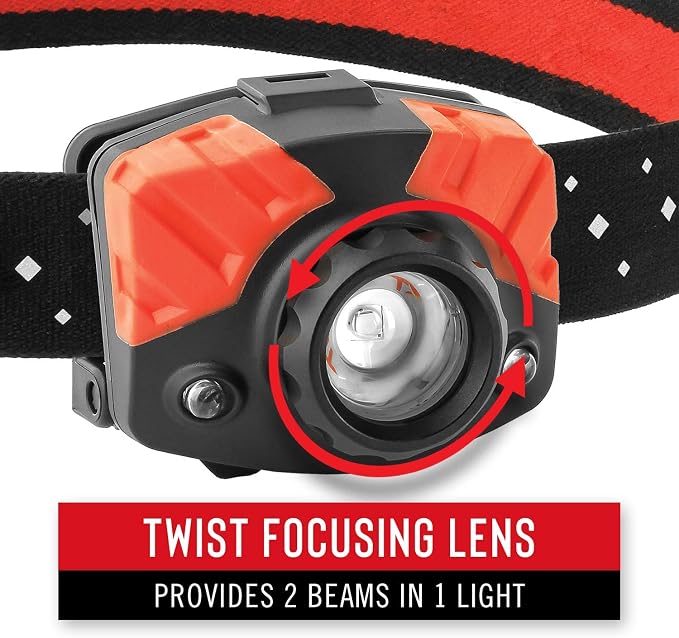 Coast - 20617 FL75R Rechargeable 530 Lumen Dual Color Focusing LED Headlamp - Image 2