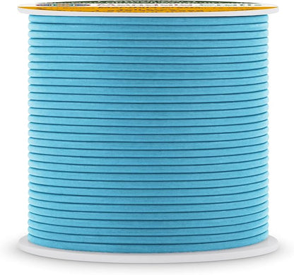 Mandala Crafts Round Genuine Turquoise Leather Cord - Image 2