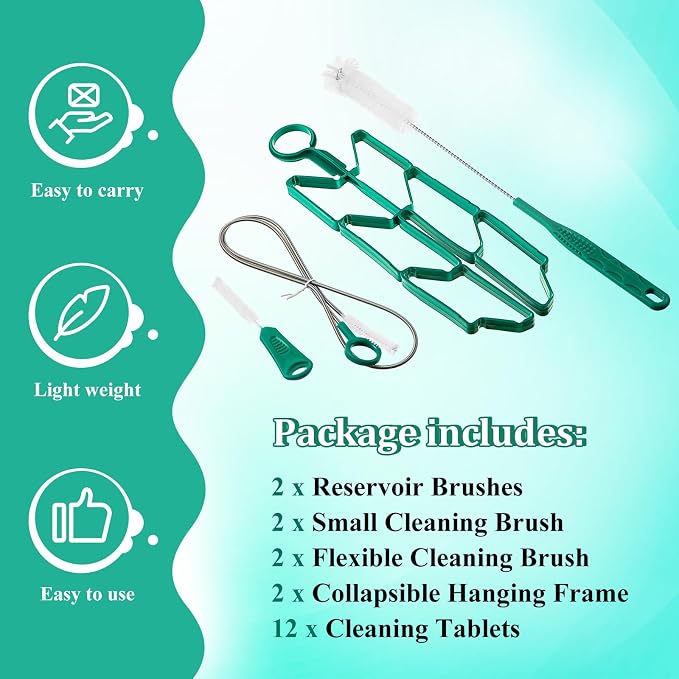 Patelai 2 Set 8 in 1 Hydration Bladder Cleaning Kit Includes 3 Different - Image 6