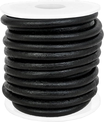 GENIQUE Real/Genuine Round Leather String Cord - Image 3