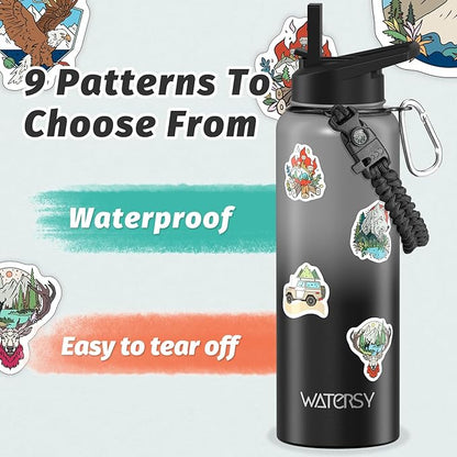 40oz Insulated Water Bottle, BPA Free&Leak Proof, Stainless Steel Water Flask - Image 4