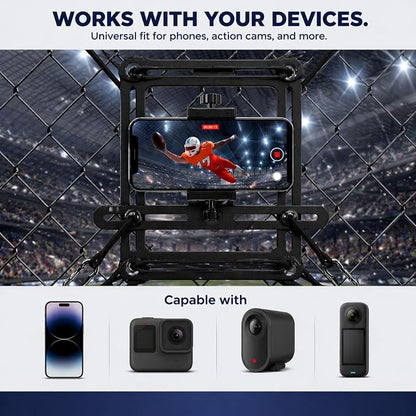 Fence Phone Mount for Baseball Games, Compatible - Image 5