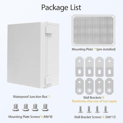 Electrical Box, IP65 Waterproof Dustproof ABS Plastic Enclosure, Outdoor and - Image 7