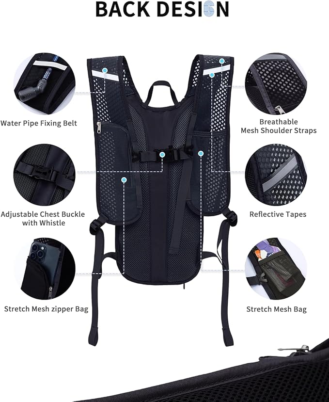 Blue Quartz Hydration Backpack - Image 3