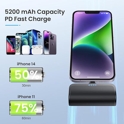 Mini Portable Charger Power Bank - Image 3
