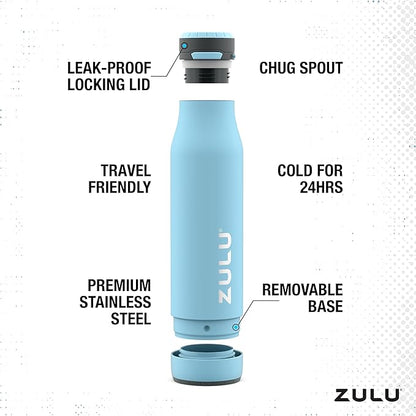 ZULU Ace Vacuum Insulated Stainless Steel Water Bottle - Image 3