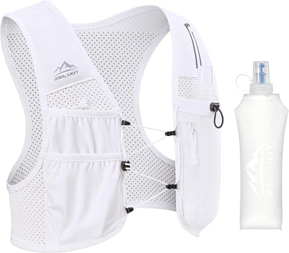 Zelvot Running Vest for Women Men, USA Original Patent, Adjustable Chest Straps by Zelvot
