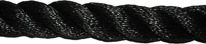 T.W Evans Cordage Co. 1064-50 1-1/2-Inch x 50-Feet Black Poly Training Rope - Image 2