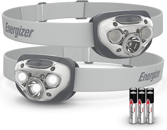 Energizer LED Headlamp PRO, IPX4 Water Resistant Headlamps, High-Performance by Energizer