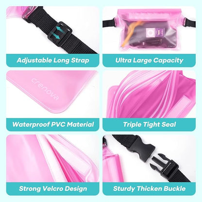 Waterproof Fanny Packs for Women, Sandproof Dry Bag for Beach, Water proof - Image 3